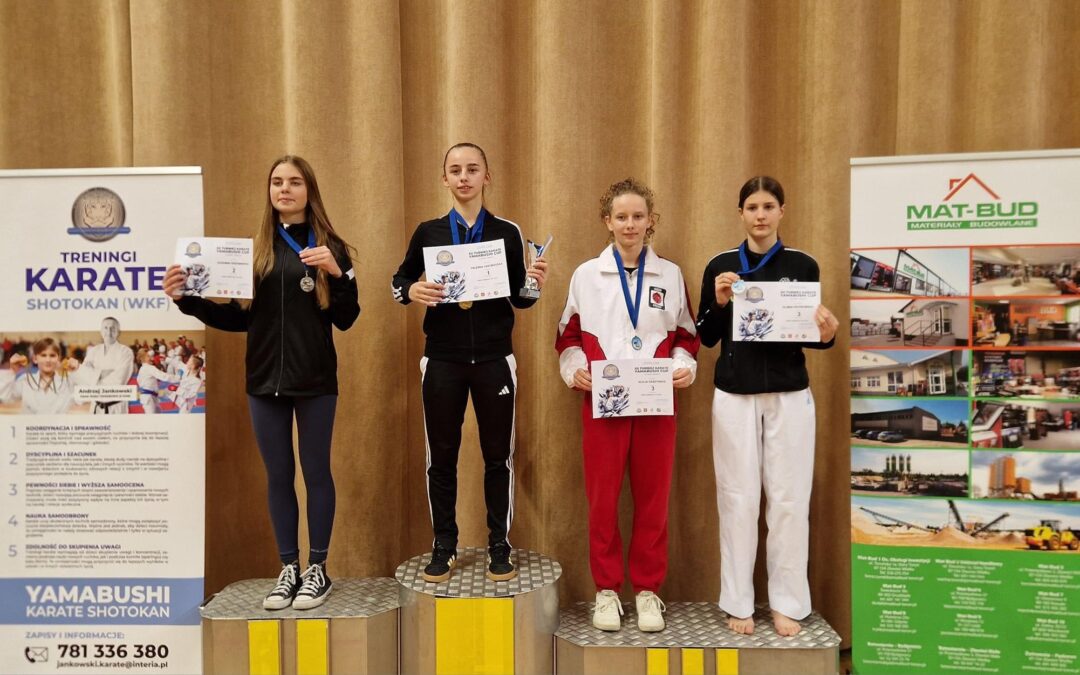 Alicja Kaszyńska dwukrotnie na podium w Świeciu