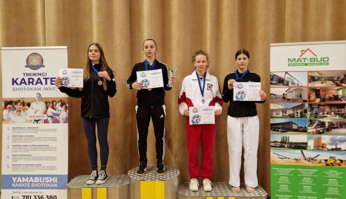 Alicja Kaszyńska dwukrotnie na podium w Świeciu