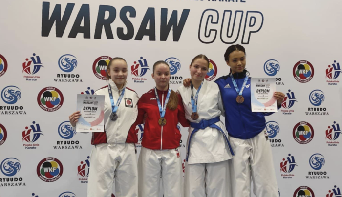 Zuzanna Gbur podwójną medalistką w Warsaw Cup